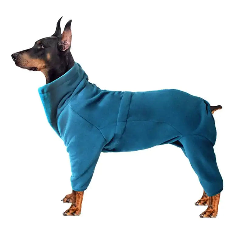 Thick Fleece Dog Jumpsuit