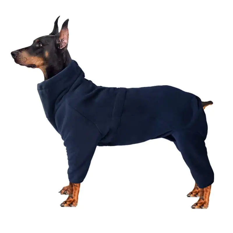 Thick Fleece Dog Jumpsuit