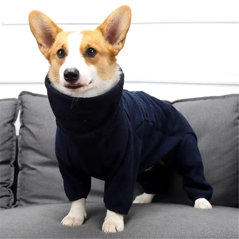 Thick Fleece Dog Jumpsuit