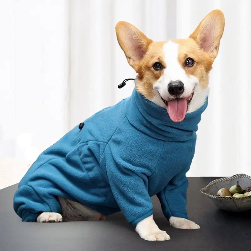 Thick Fleece Dog Jumpsuit