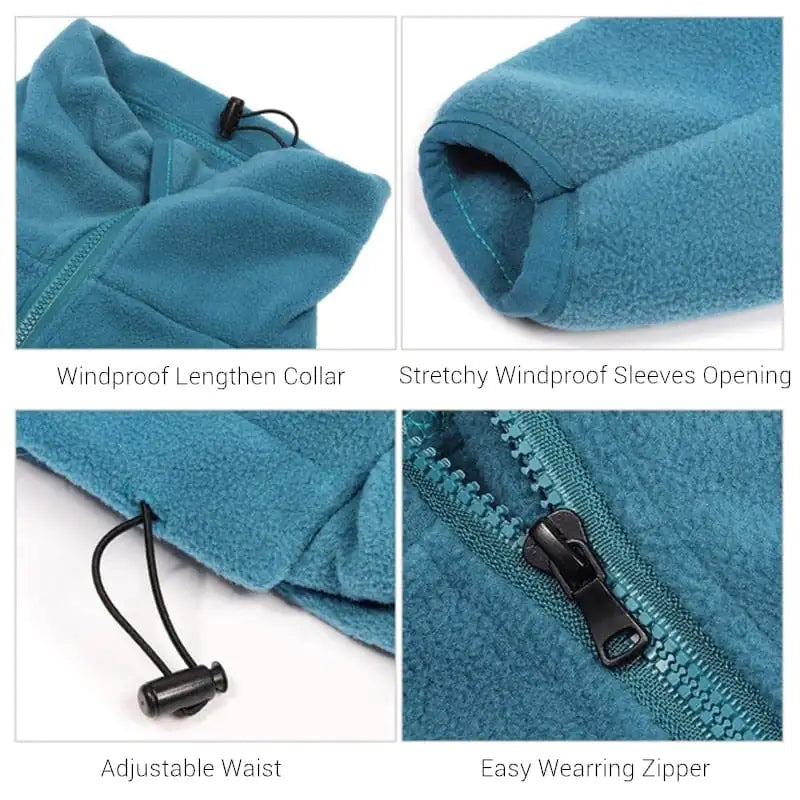 Thick Fleece Dog Jumpsuit