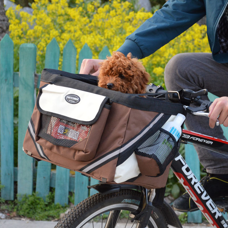 Portable Bicycle Carrier for small Dogs