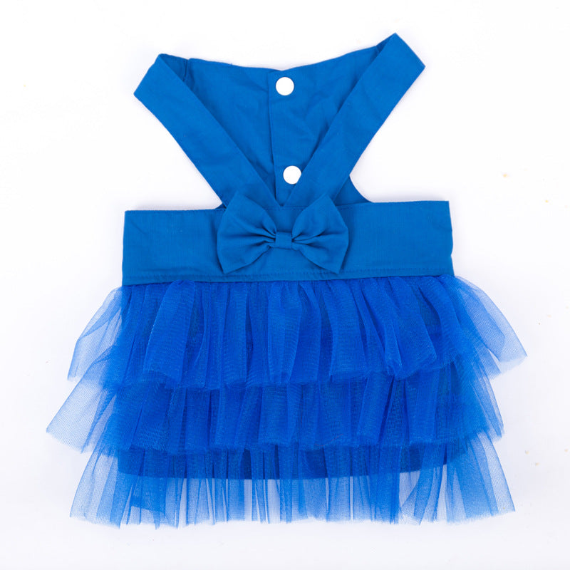 Adorable Pet Outfit with Tulle Skirt