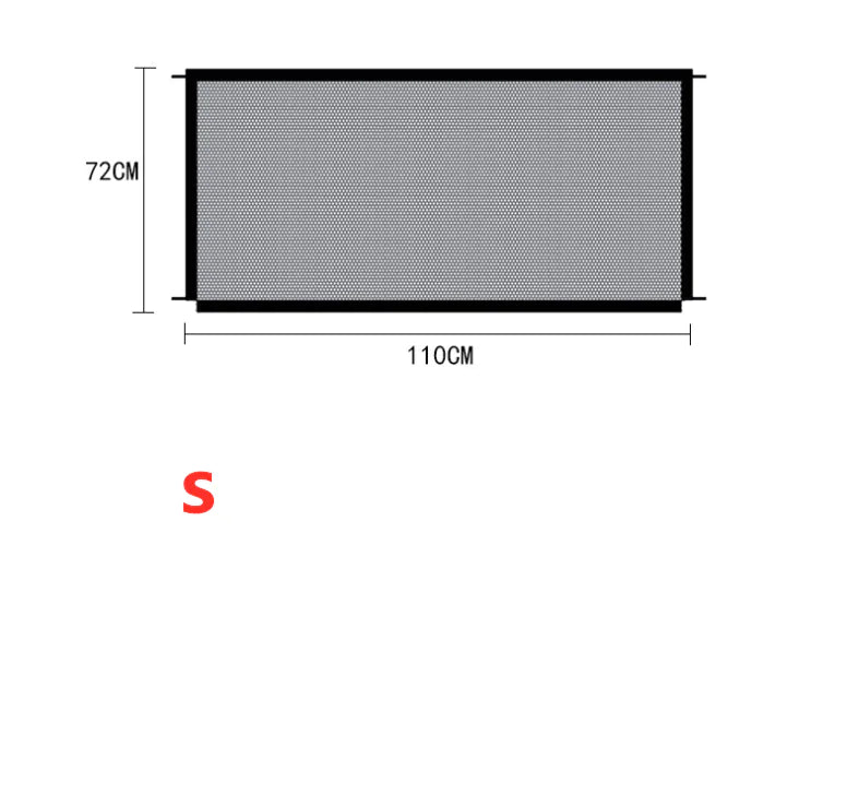 Black Foldable Safety Gate