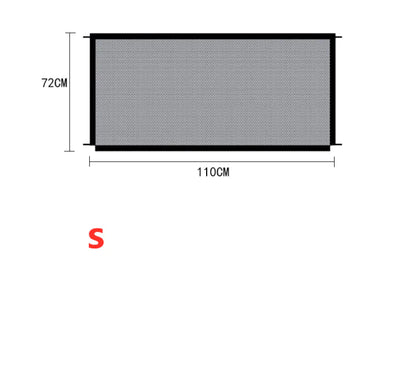 Black Foldable Safety Gate