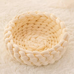 Soft Woven Pet Bed